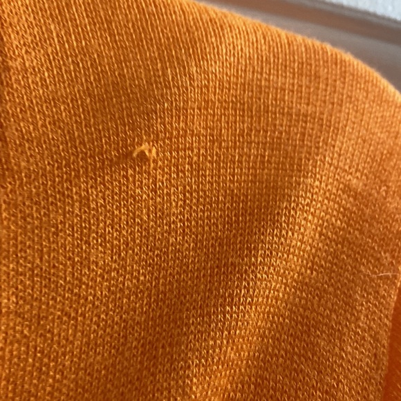 Beautiful attitude pumpkin coloured lightweight button up cardigan in size S - Picture 3 of 7